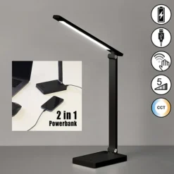 AKKU Schreibtischlampe Ole Schwarz