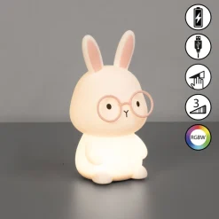 AKKU Tischlampe Josie Pink