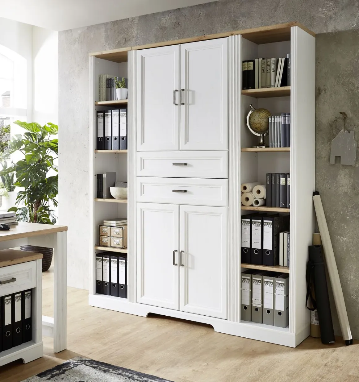 Aktenschrank Jasmin Eiche Pinie