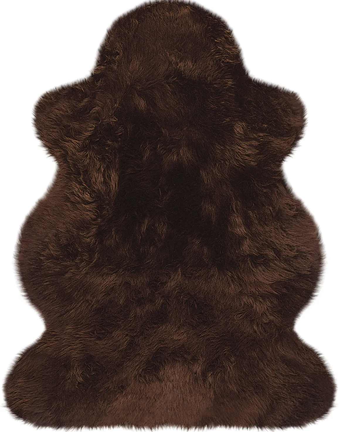 Australisches Lammfell Braun 68 x 100 cm