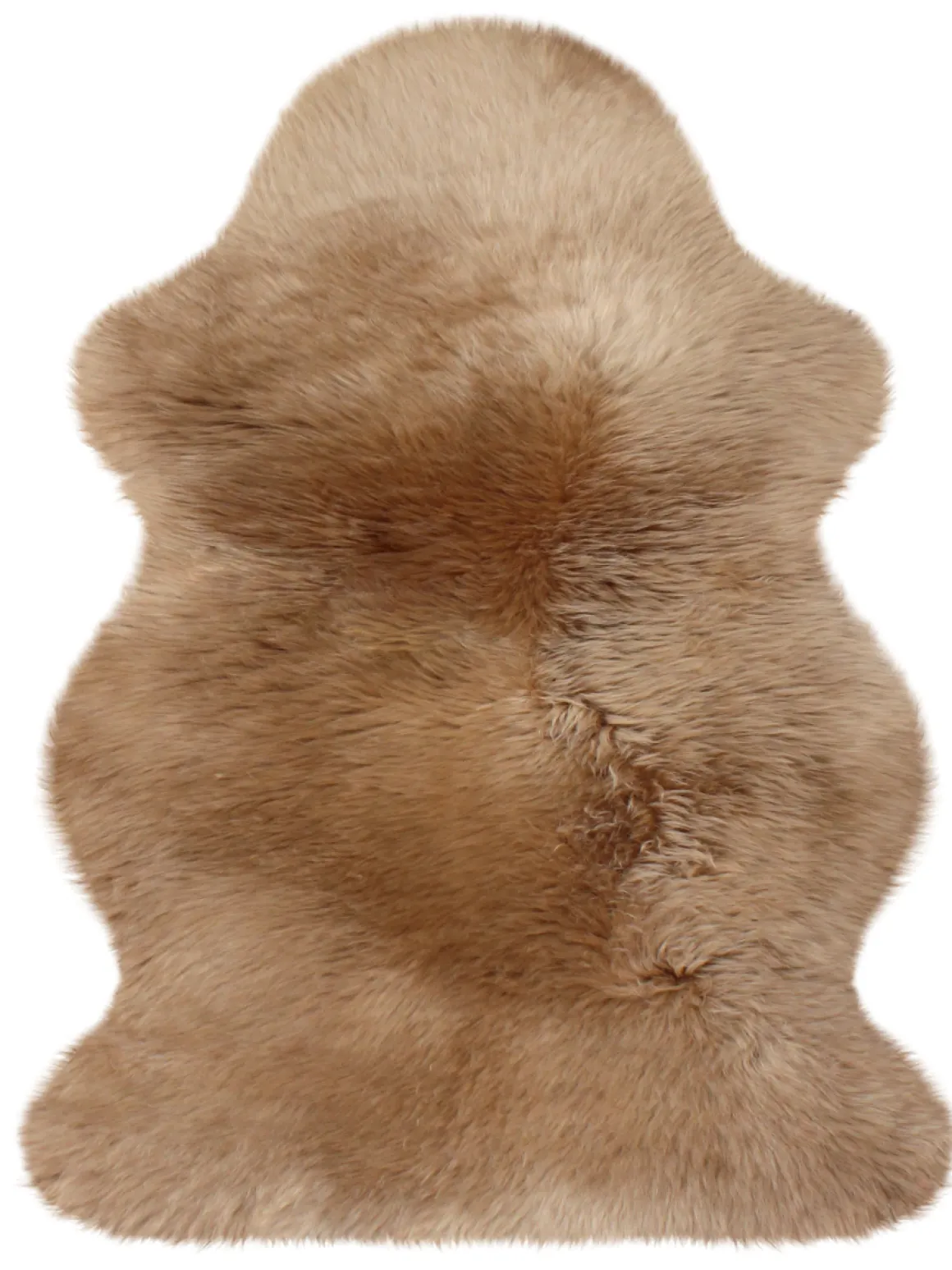 Australisches Lammfell Camel 68 x 100 cm