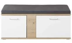Bank Signo II Weiß Artisan Eiche Nb