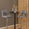 Barhocker Sylvia Hellgrau