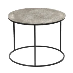 Beistelltisch Padma Silber 60 x 46 cm