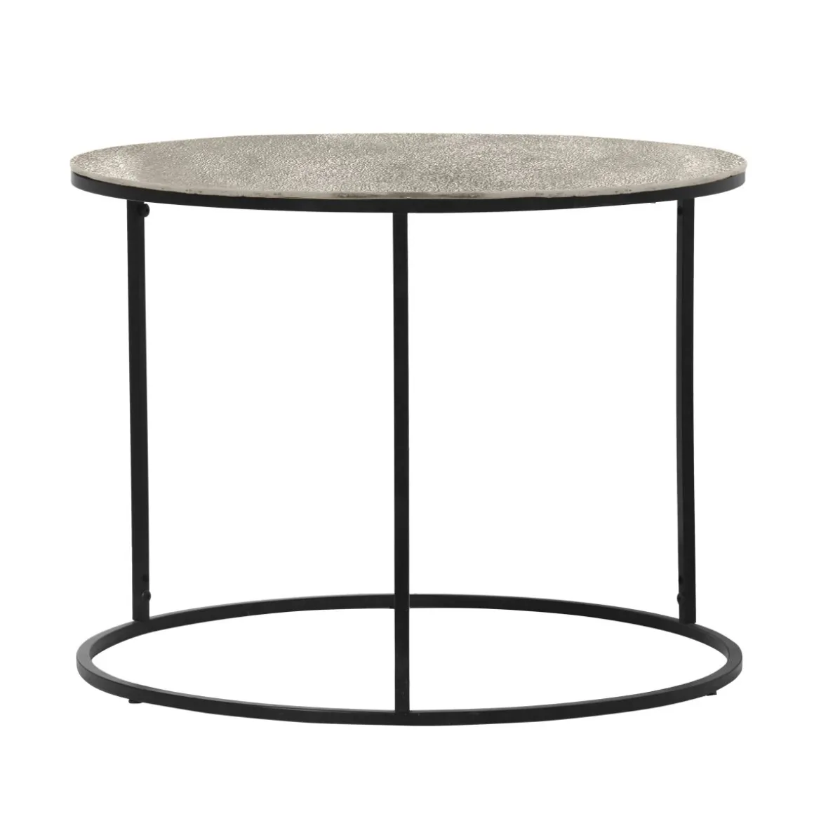 Beistelltisch Padma Silber 60 x 46 cm