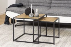 Beistelltisch Seaford Eiche 2er Set