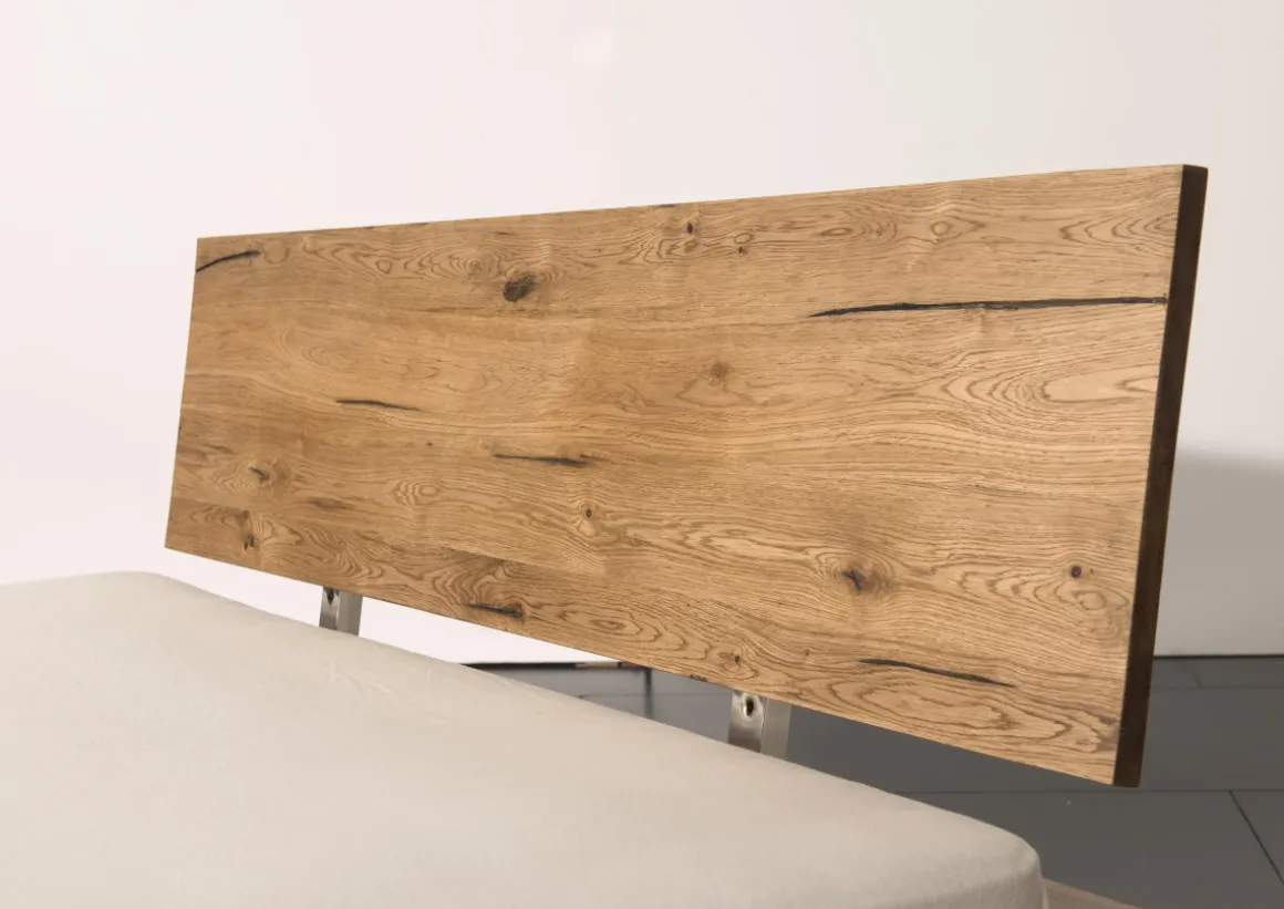 Bettgestell Morten Eiche massiv 140 x 200 cm