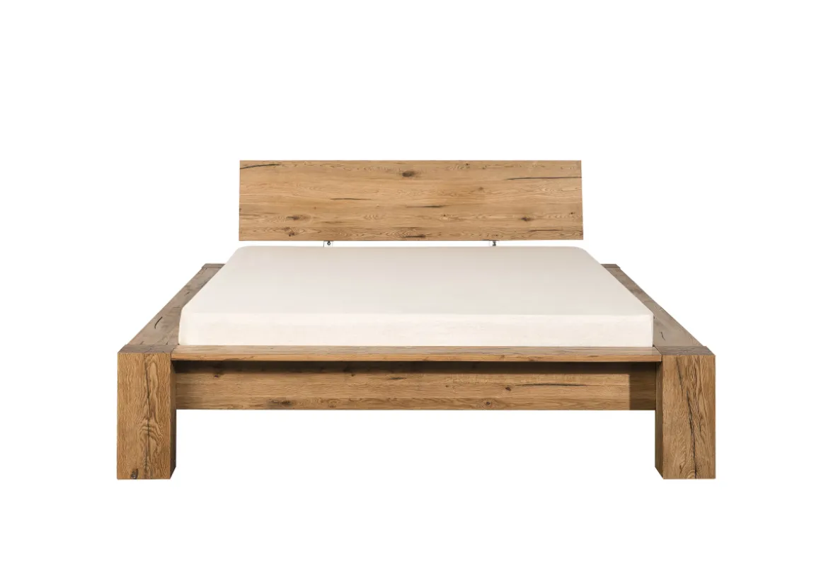 Bettgestell Morten Eiche massiv 140 x 200 cm