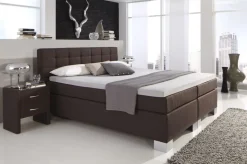 Boxspringbett Boston Anthrazit 180 x 200 cm