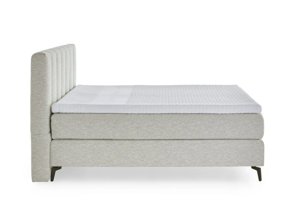 Boxspringbett 25024 Ecru 180 x 200 cm