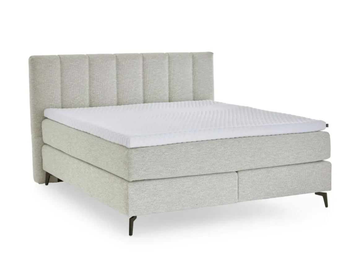 Boxspringbett 25024 Ecru 180 x 200 cm