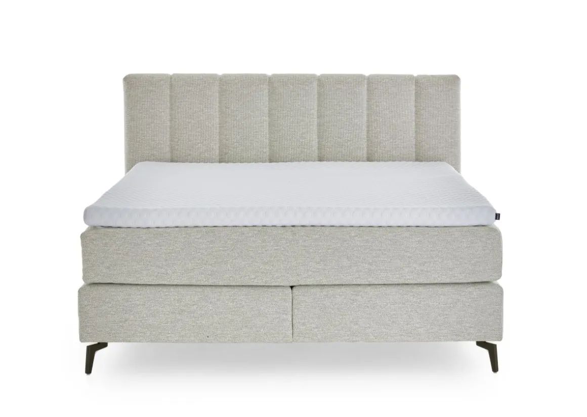 Boxspringbett 25024 Ecru 180 x 200 cm