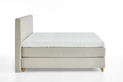 Boxspringbett 25025 Ecru 180 x 200 cm