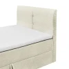 Boxspringbett Madeira Cream 120 x 200 cm