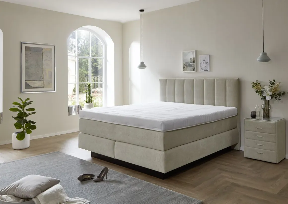 Boxspringbett 23165 Natur 180 x 200 cm
