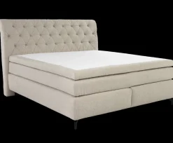 Boxspringbett Scarlett-Mix Beige 180 x 200 cm