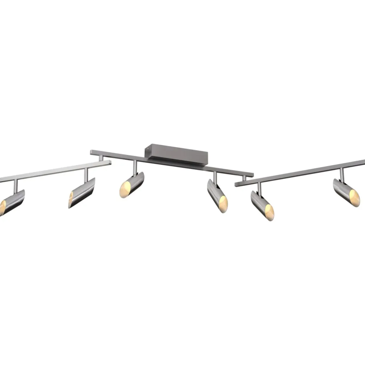 Brilliant 6-flg LED Spot Risell Alu