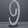 Cinque LED Tischlampe Ciola Schwarz