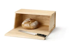 Continenta Brotkasten Gummibaum Massivholz