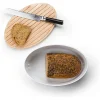 Continenta Brottopf oval mit Holzdeckel 30 cm
