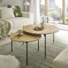 Couchtisch Assuan Eiche Ø 55 cm
