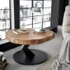 Couchtisch Biloxi Eiche Schwarz