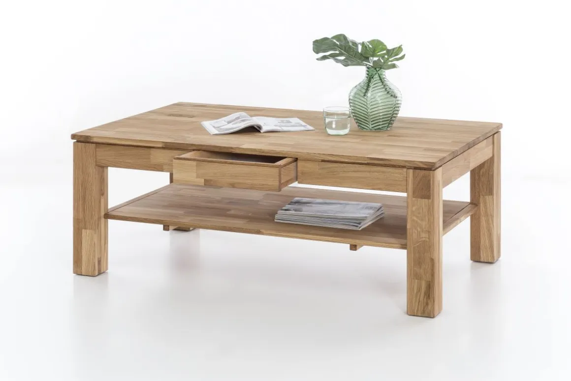 Couchtisch Eiche 2257 mit Schubkasten