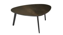 Couchtisch Galet Rostbraun