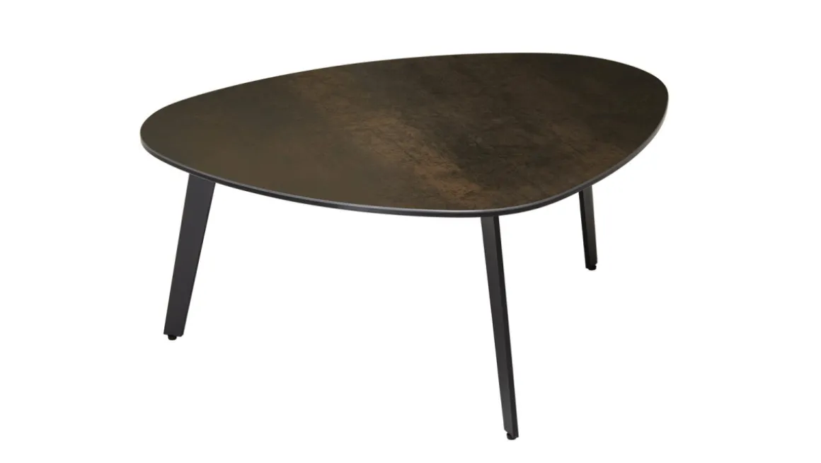Couchtisch Galet Rostbraun