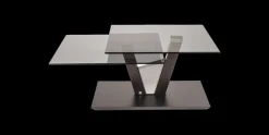 Couchtisch 1019 Glas 65 cm