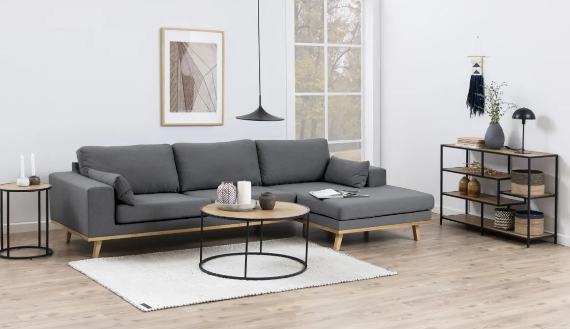 Couchtisch Seaford Eiche Ø 80 cm