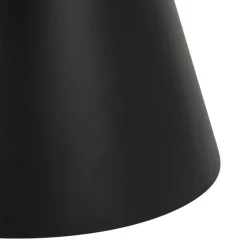 Couchtisch Soli Schwarz Grau Ø 65 cm