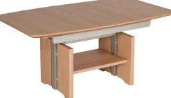 Couchtisch 2324 Wildeiche mit Funktionen 70 cm