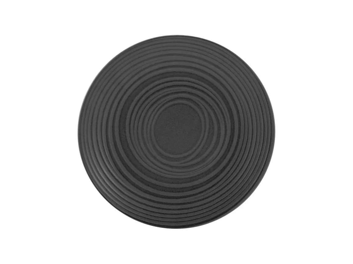 CreaTable Dessertteller Lava stone Black 21 cm