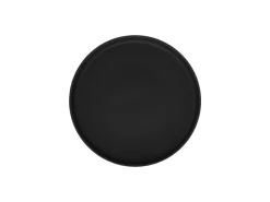 CreaTable Dessertteller Uno Schwarz 21 cm