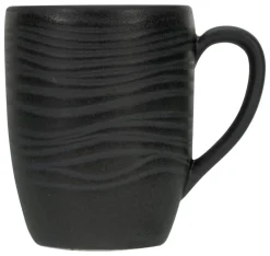 CreaTable Kaffeebecher Lava stone Black 30 cl