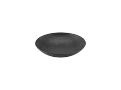 CreaTable Pasta-Salat-Suppenteller Lava stone Black 22 cm