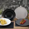 CreaTable Pastateller Manhattan Schwarz 27 cm