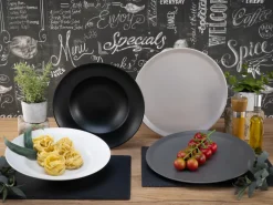 CreaTable Pizzateller Manhattan XL Grau 33 cm