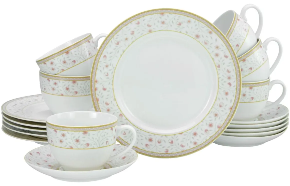 CreaTable 18-tlg Kaffeeservice Emilia