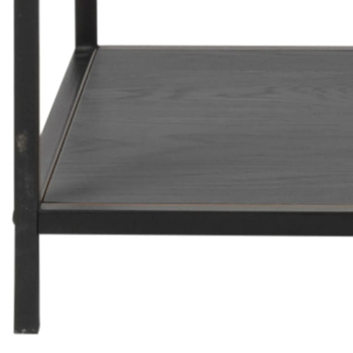 Design-Bücherregal Seaford Schwarz 114 x 185 cm