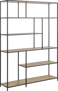 Design-Regal Seaford Eiche 135 x 185 cm