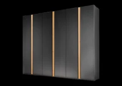 Drehtürenschrank Lagos Graphit