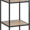 Eck-Regal Seaford Eiche 185 cm