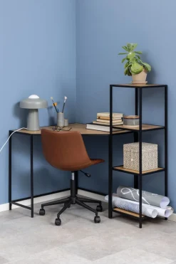 Eck-Regal Seaford Eiche 185 cm
