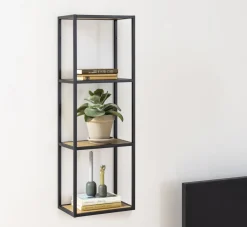 Eck-Regal Seaford Eiche 108 cm