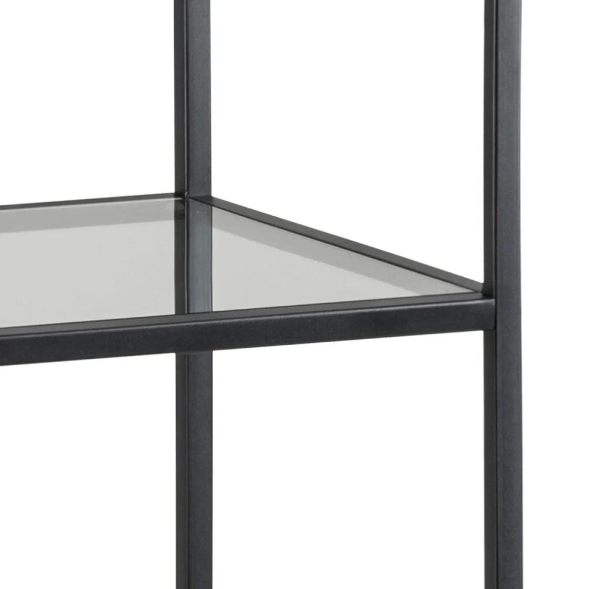 Eck-Regal Seaford Glas 120 cm