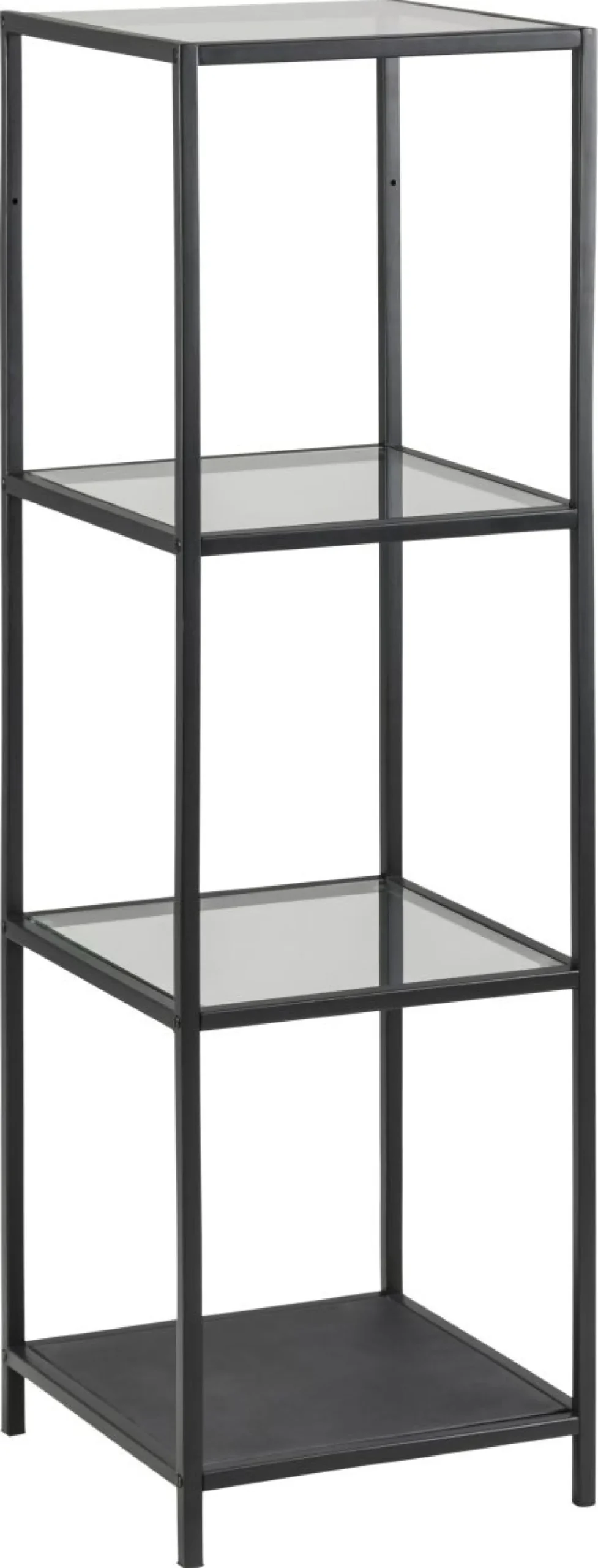 Eck-Regal Seaford Glas 120 cm