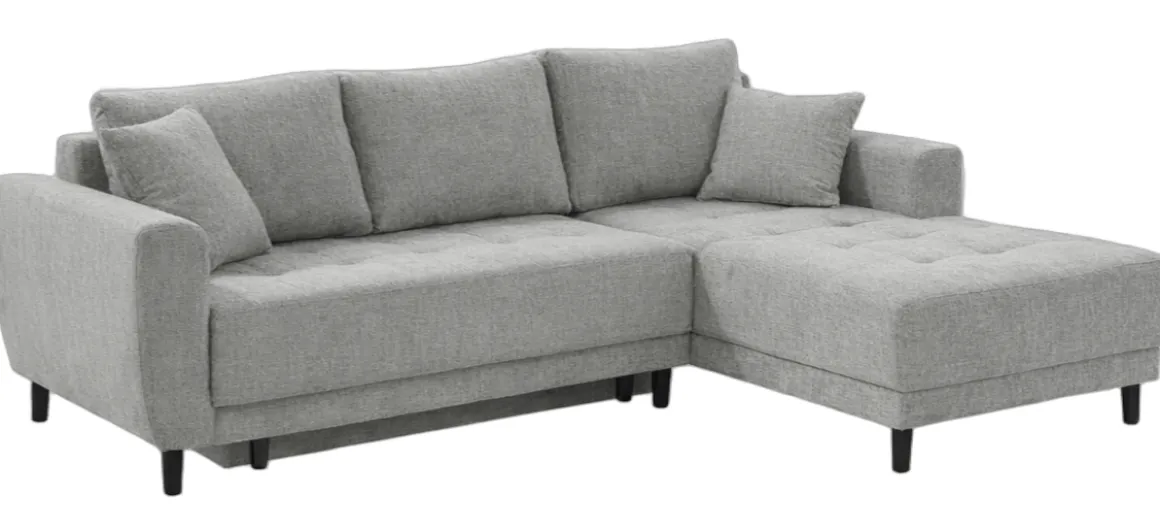 Ecksofa Beverly Grau