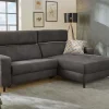 Ecksofa Doppio Dunkelgrau